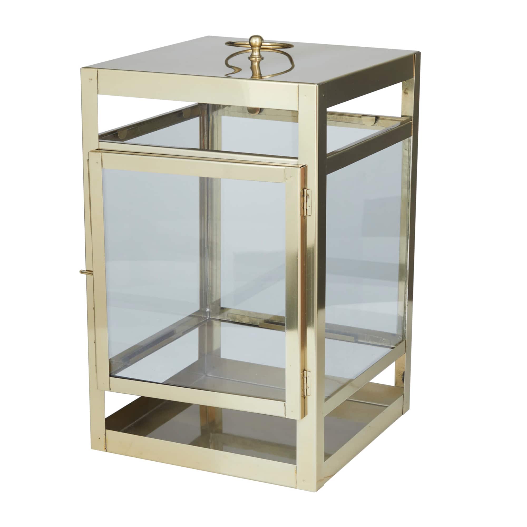 21" Contemporary Pillar Lantern
